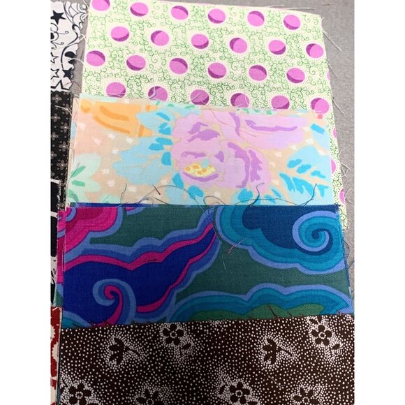 35 Pieces Precut 5" Cotton Quilting Fabric Squares - Sweet Remembrance Dawn Char - Picture 7 of 12